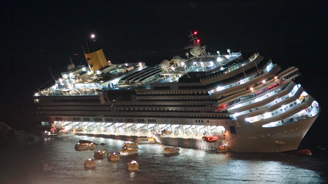 Costa Concordia al Giglio