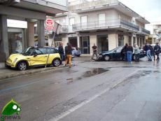 Incidente fra via Liguria e via Marche